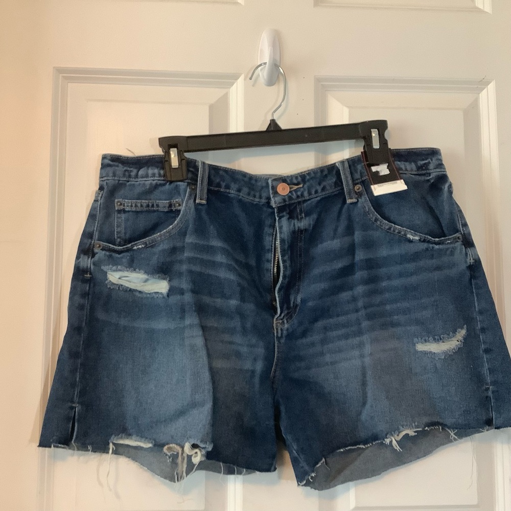 No Boundaries blue jeans short size 17